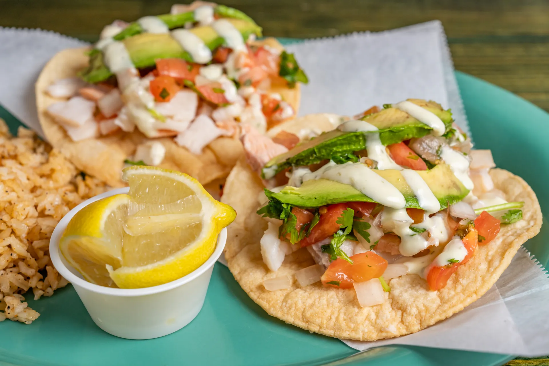 Ceviche Toastadas